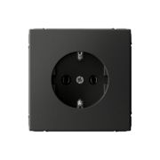 ARTGALLERY РОЗЕТКА с заземлением, 16А, механизм, быстрозажимные клеммы, базальт
