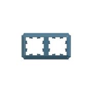 ATLASDESIGN ANTIQUE 2-постовая рамка, универсальная, ИЗУМРУД