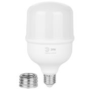 Лампа светодиодная высокой мощности LED 50 Вт 5000Лм 4000К T100 нейтральный E27/E40 (переходник) 170-265В LED POWER T100-50W-865-E27/E40 Green Line