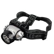 Фонарь светодиодный NPT-H04-3AAA 7LED налобный пластик