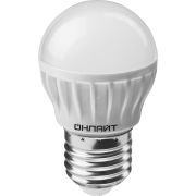 Лампа светодиодная LED 8вт E27 белый матовый шар
