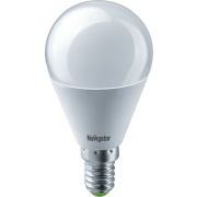 Лампа светодиодная LED 8.5вт Е14 белый шар
