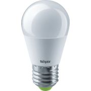 Лампа светодиодная LED 8.5вт Е27 белый шар