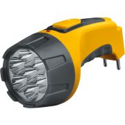 Фонарь светодиодный NPT-CP04-ACCU 7LED аккумуляторный с вилкой для зарядки пластик