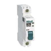 Выключатель автоматический модульный 1п B 20А 4.5кА ВА-101 DEKraft 11007DEK