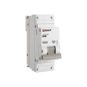 Выключатель автоматический модульный 1п C 63А 10кА ВА 47-100 PROxima EKF mcb47100-1-63C-pro